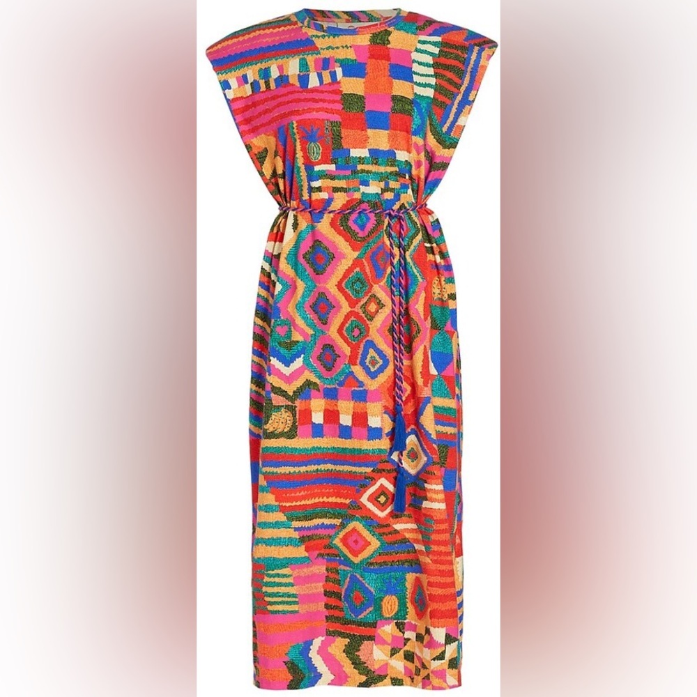FARM Rio Multicolor Geometric Dress - Picture 3 of 14